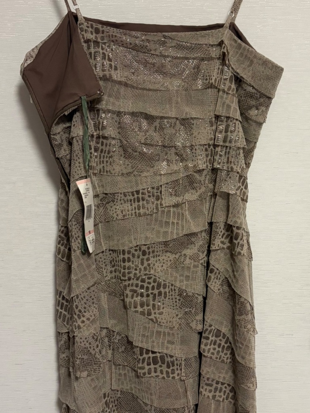 Nine West Ruffled sleeveless Dress - Picture 7 of 7
